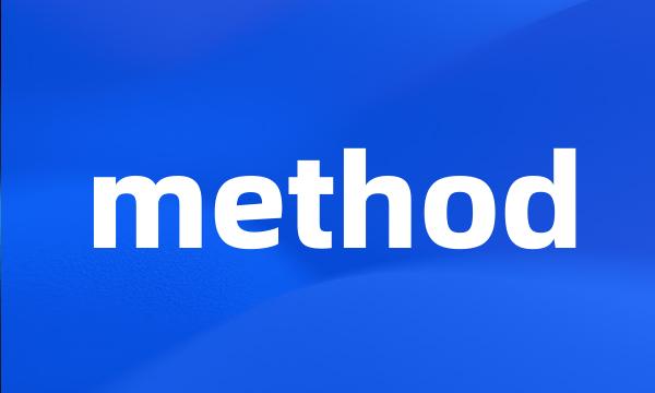 method