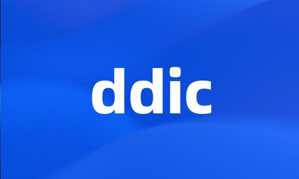 ddic