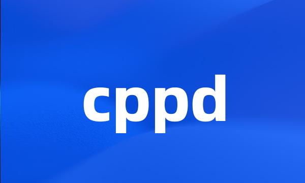cppd