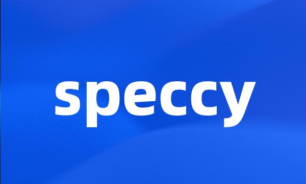 speccy