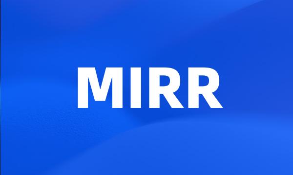 MIRR