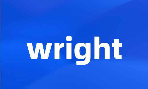 wright