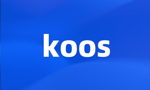 koos