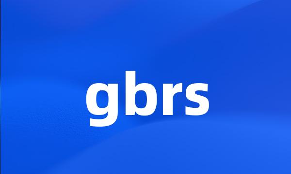 gbrs
