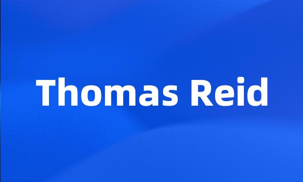 Thomas Reid