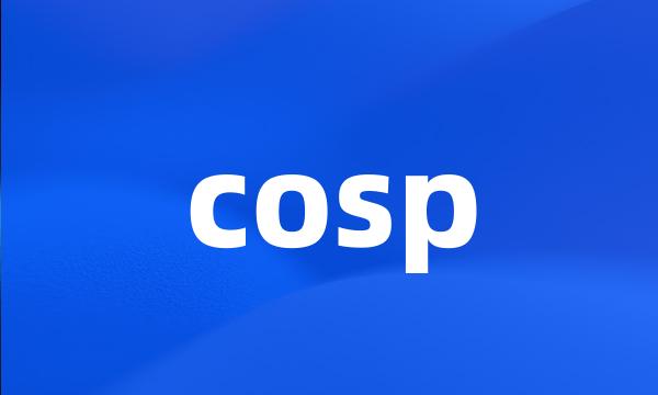 cosp