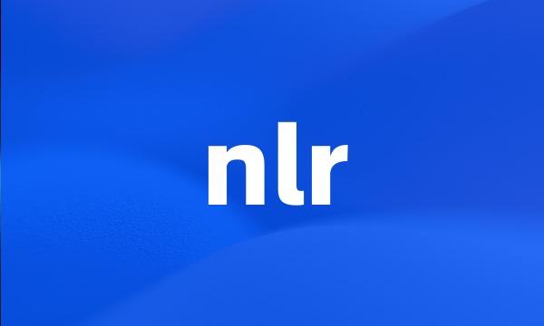 nlr