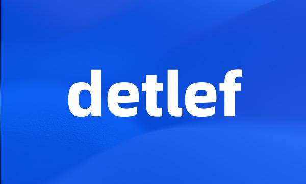 detlef