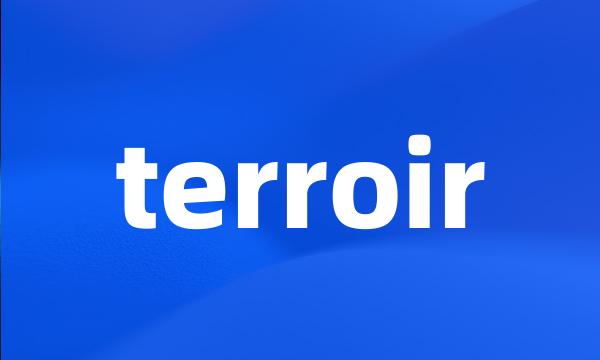 terroir