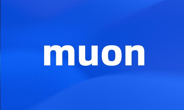 muon