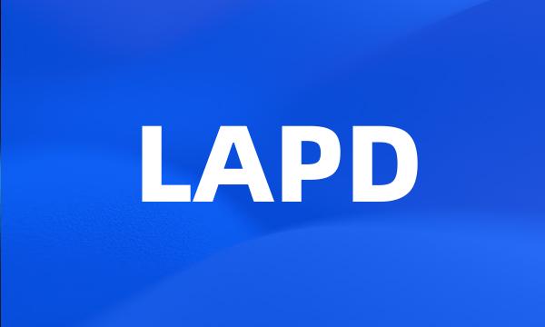 LAPD