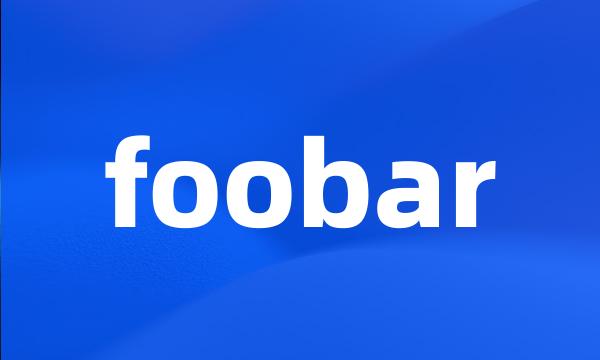 foobar
