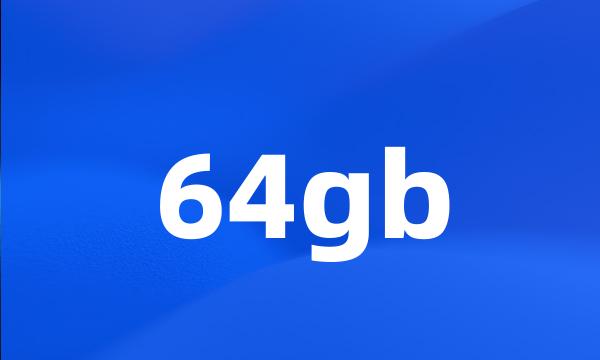 64gb