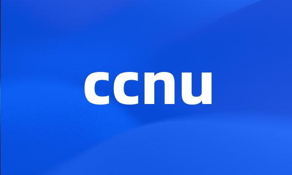 ccnu
