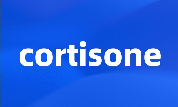 cortisone