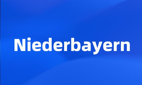 Niederbayern