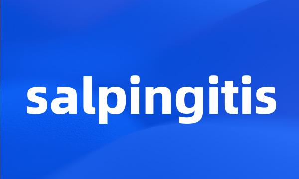 salpingitis