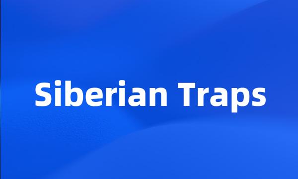 Siberian Traps