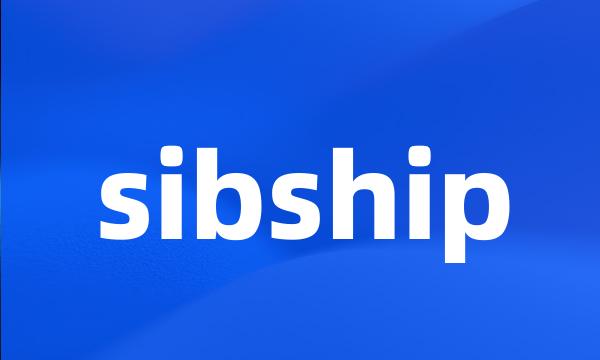 sibship
