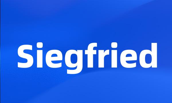 Siegfried