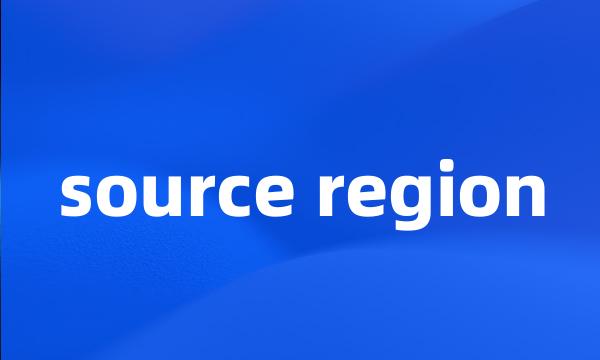 source region