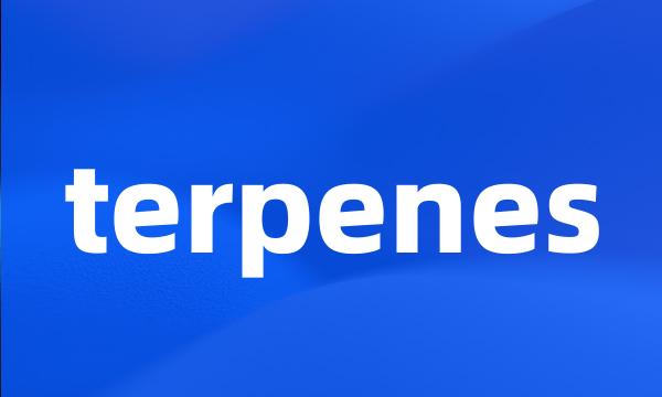 terpenes