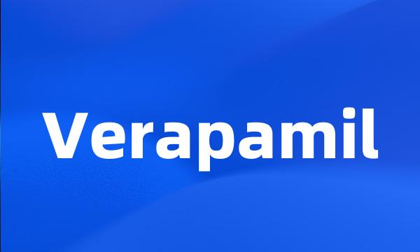 Verapamil