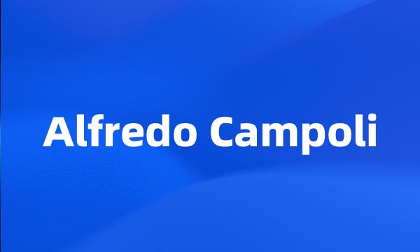 Alfredo Campoli
