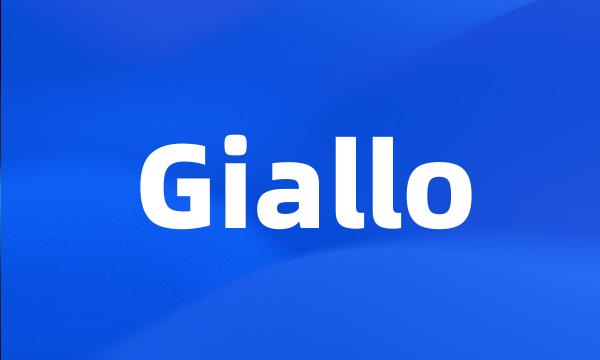Giallo