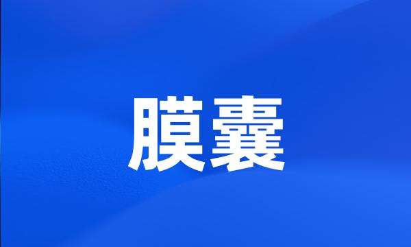 膜囊