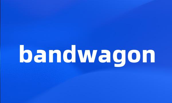 bandwagon
