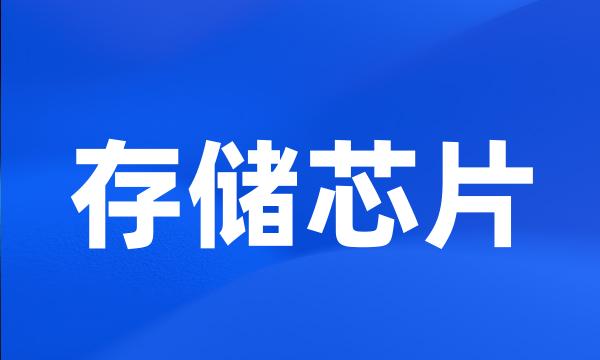 存储芯片