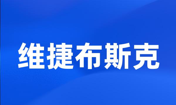 维捷布斯克
