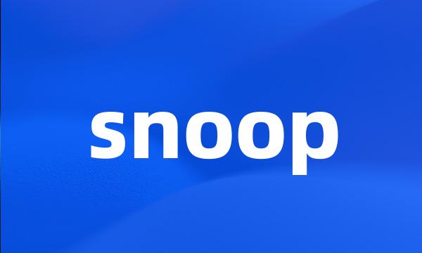snoop