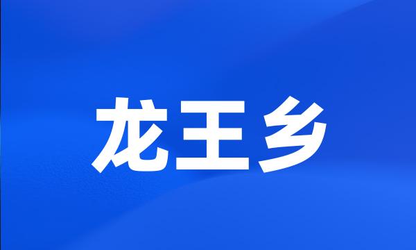 龙王乡