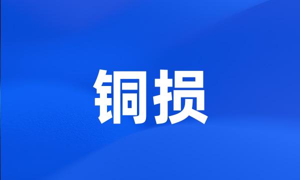 铜损