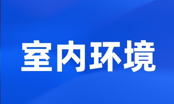 室内环境